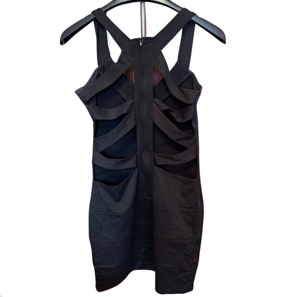 Bandage cut out dress